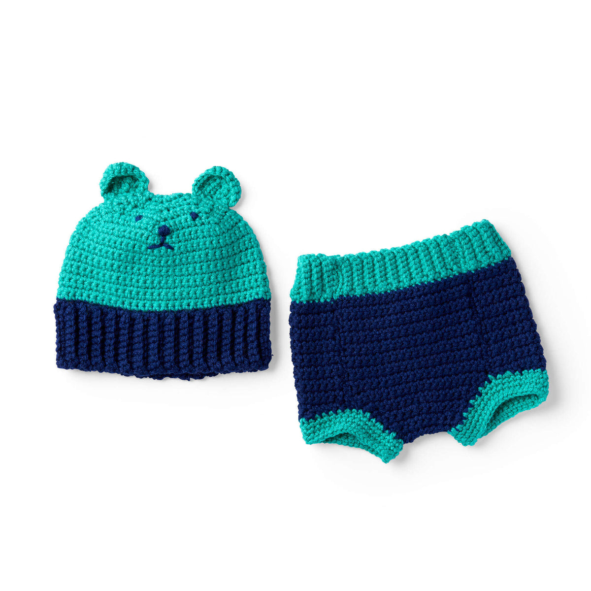 Crochet Baby Cover made in Red Heart Baby Hugs Medium Yarn