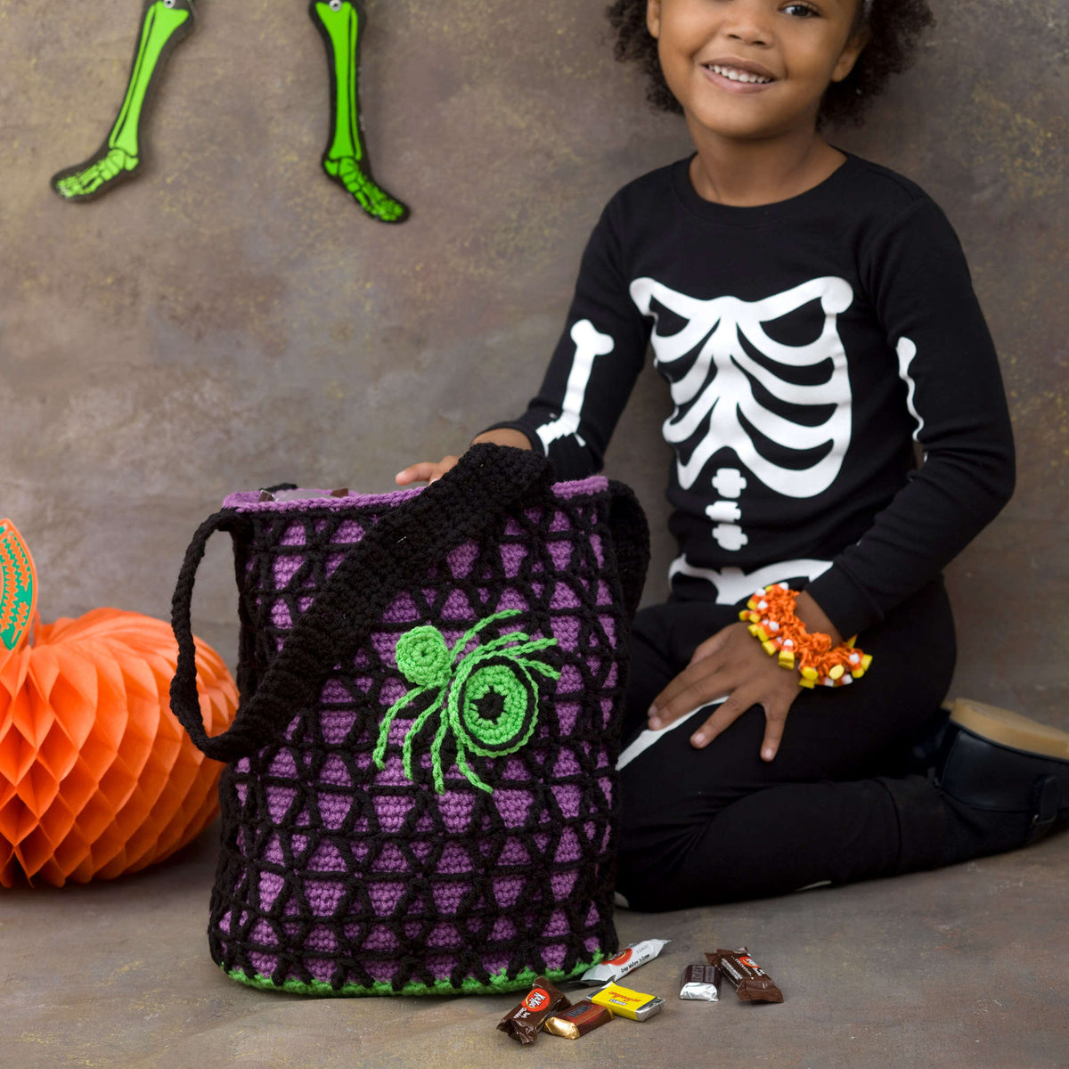 Crochet Bag made in Red Heart Super Saver Yarn