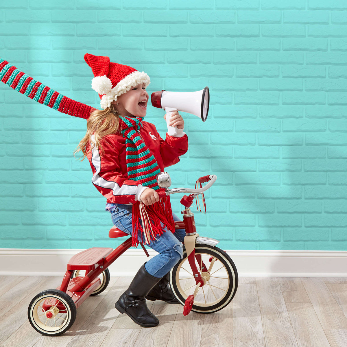 Crochet Hat made in Red Heart Super Saver Yarn