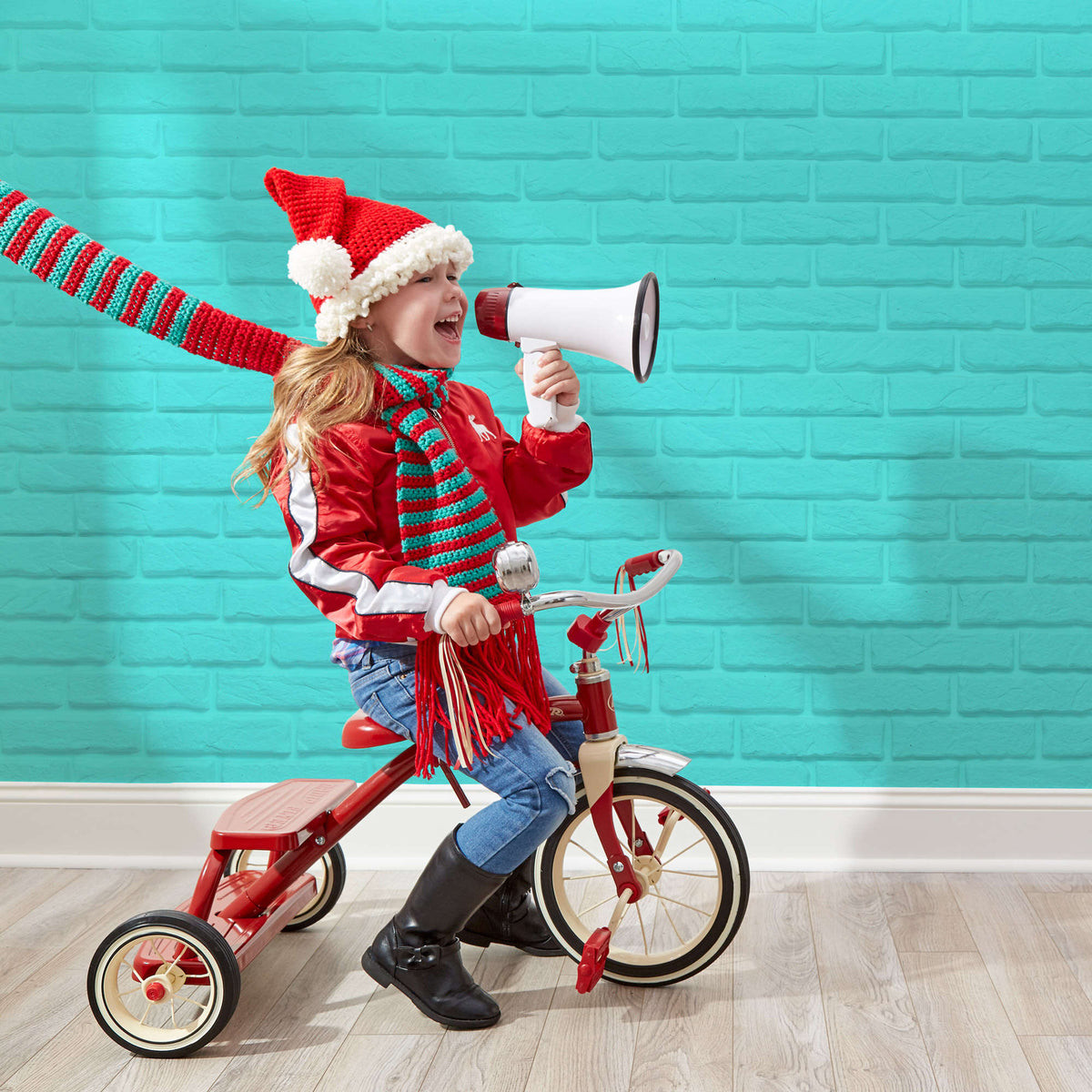 Crochet Hat made in Red Heart Super Saver Yarn