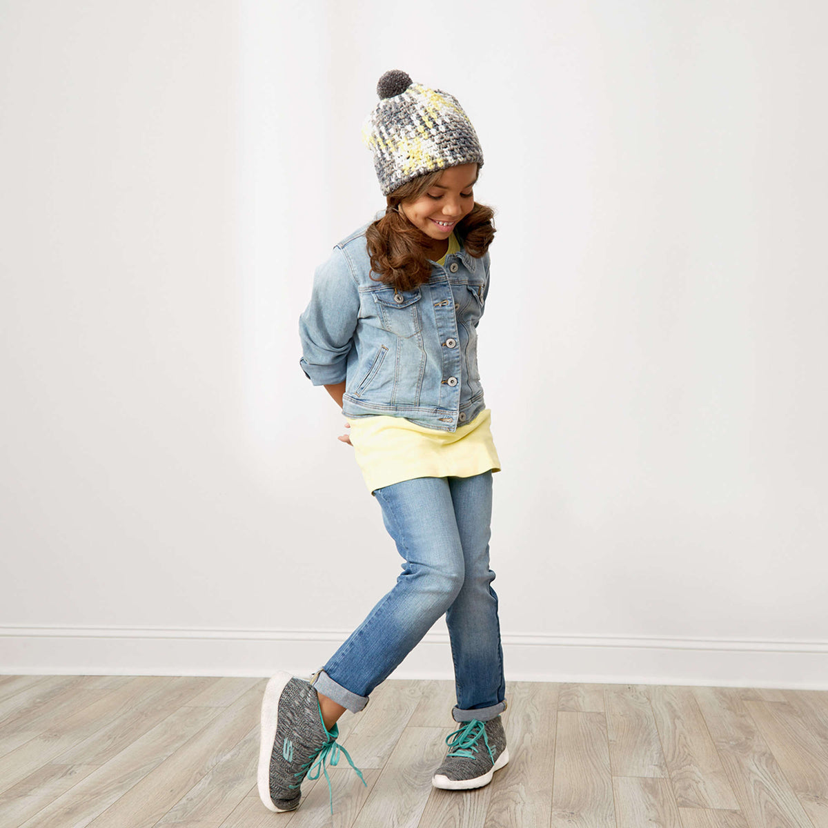 Crochet Hat made in Red Heart With Love Yarn