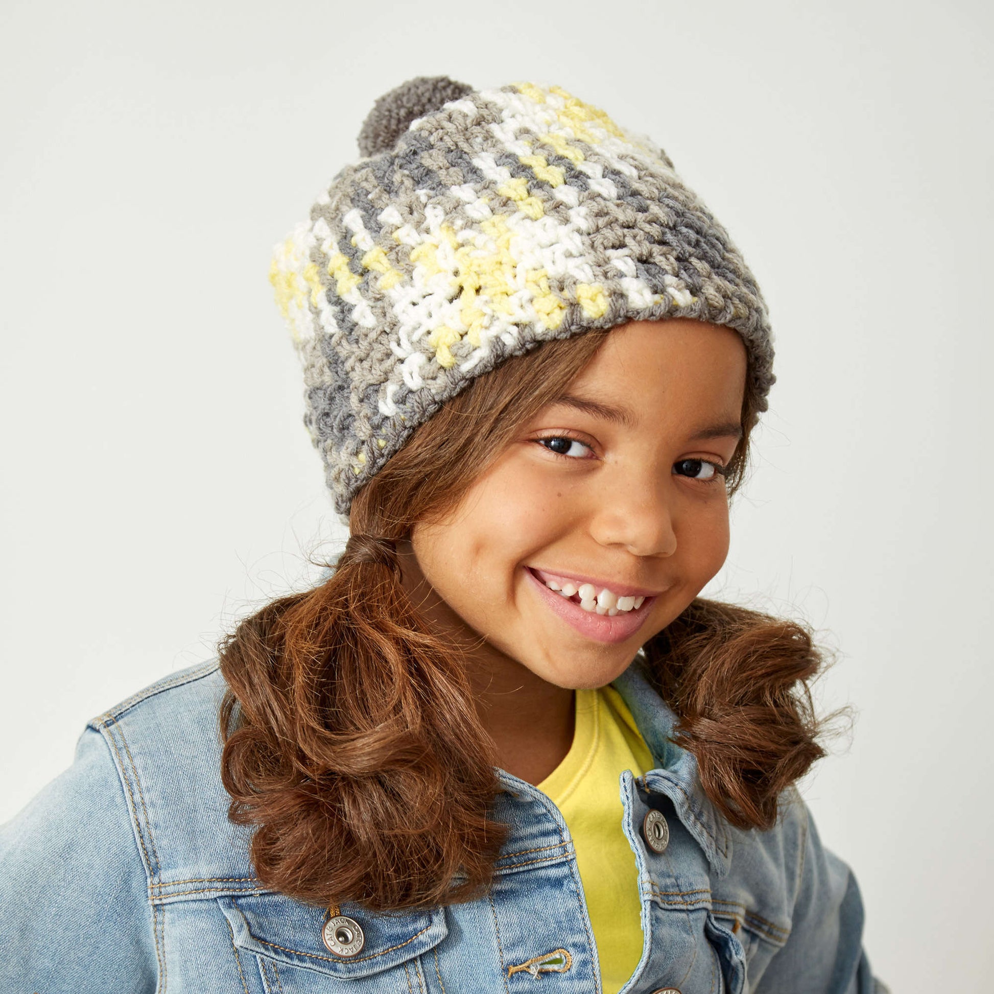 Red Heart Planned Pooling Argyle Hat Yarnspirations