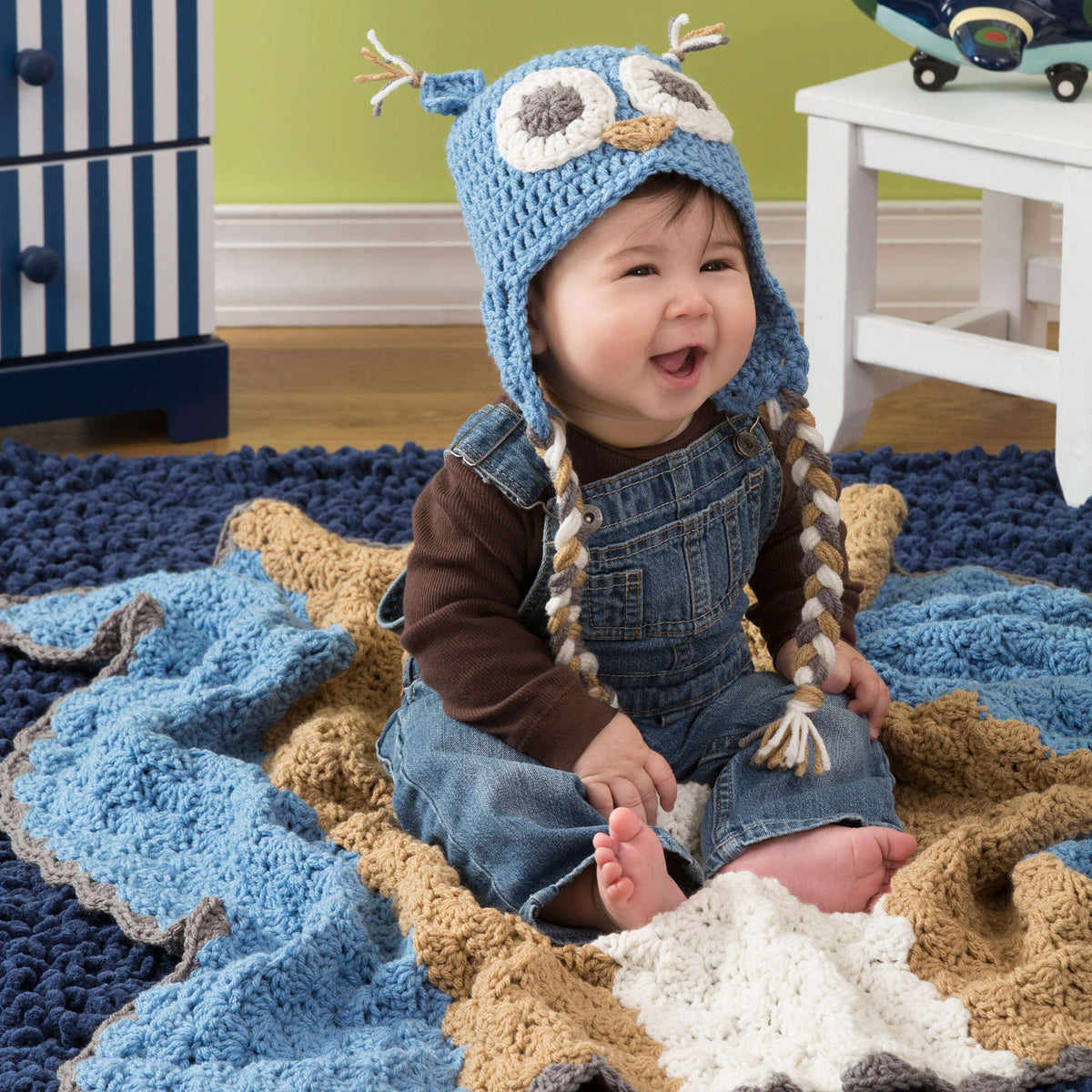 Crochet Hat made in Red Heart With Love Yarn