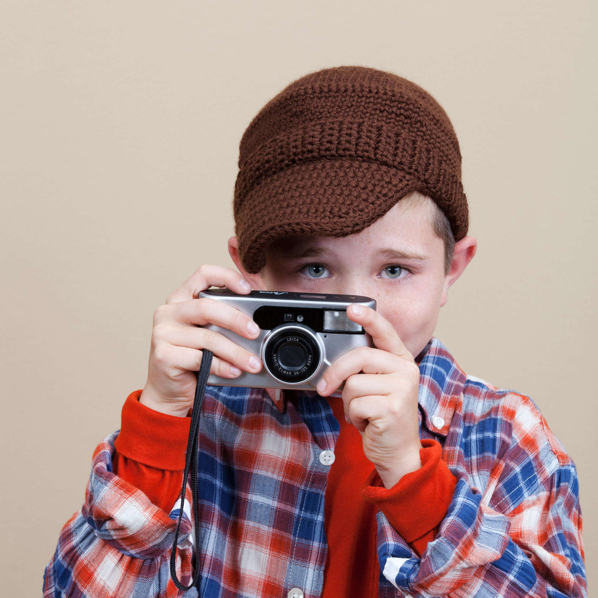 Crochet Hat made in Red Heart Soft Yarn
