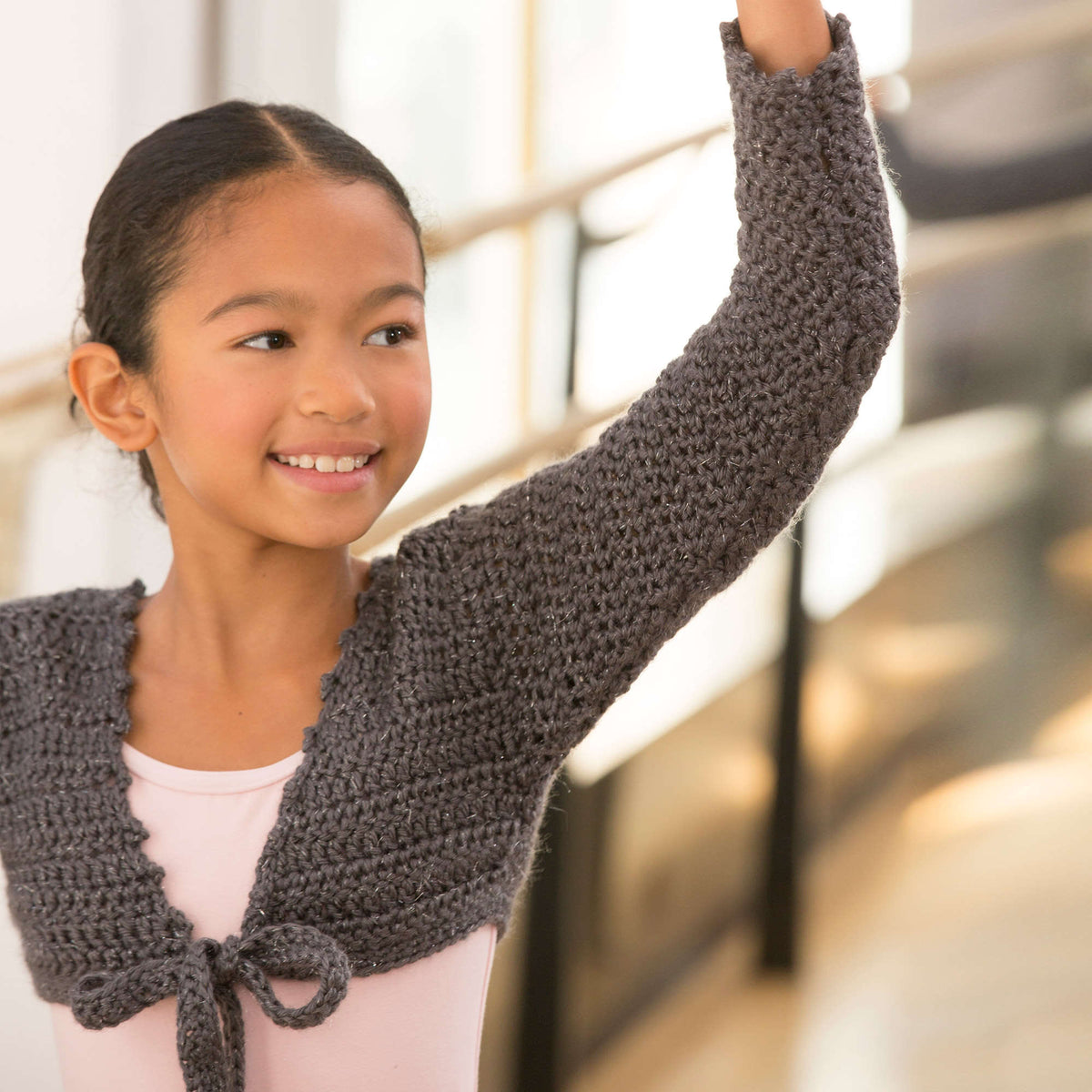Red Heart At The Barre Shrug | Yarnspirations
