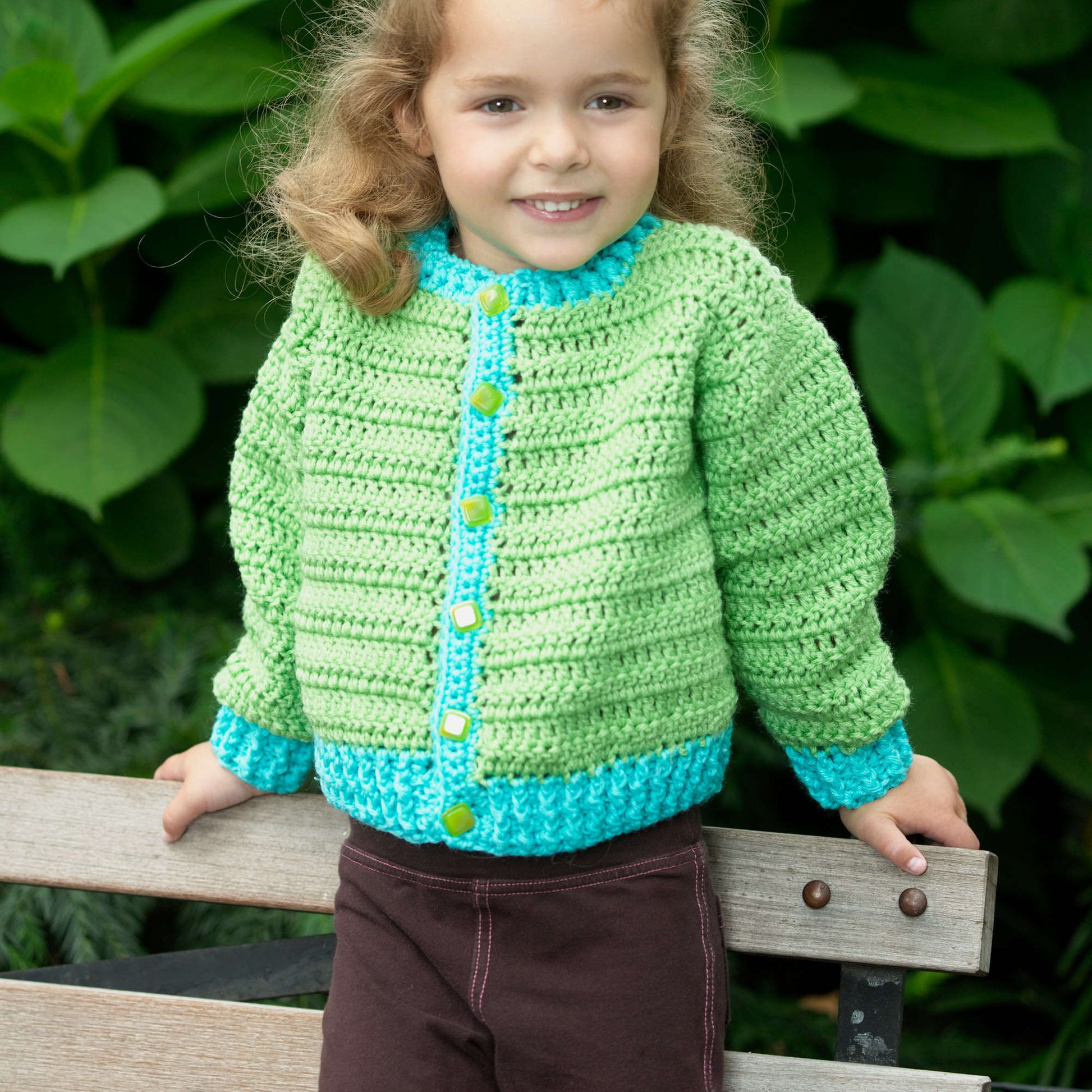 Free Red Heart Fun Time Crochet Cardigan Pattern Yarnspirations