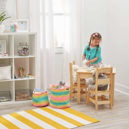 Red Heart Tea Party Crochet Cardigan Crochet Cardigan made in Red Heart With Love Yarn