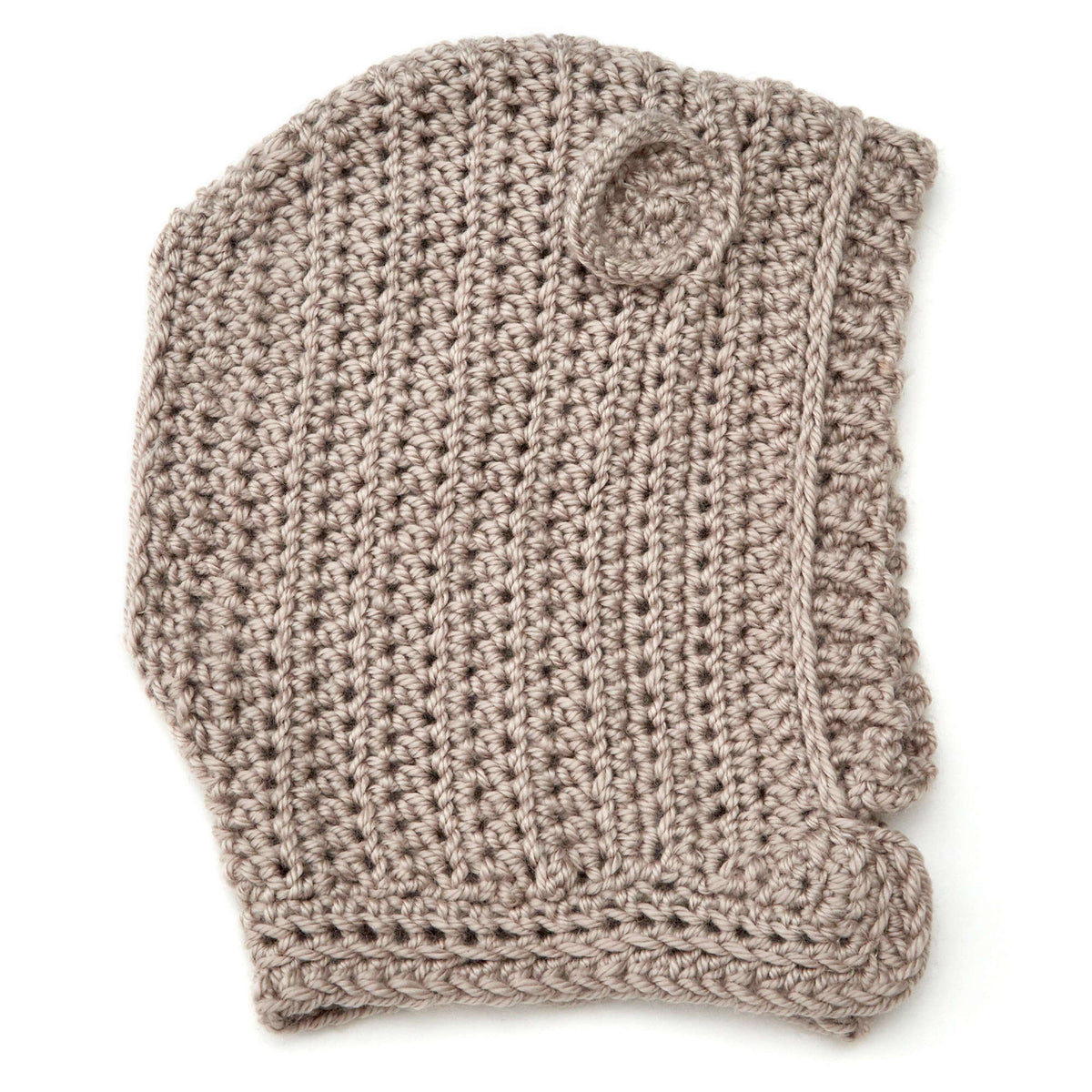 Crochet Hoodie made in Red Heart Soft Essentials Yarn