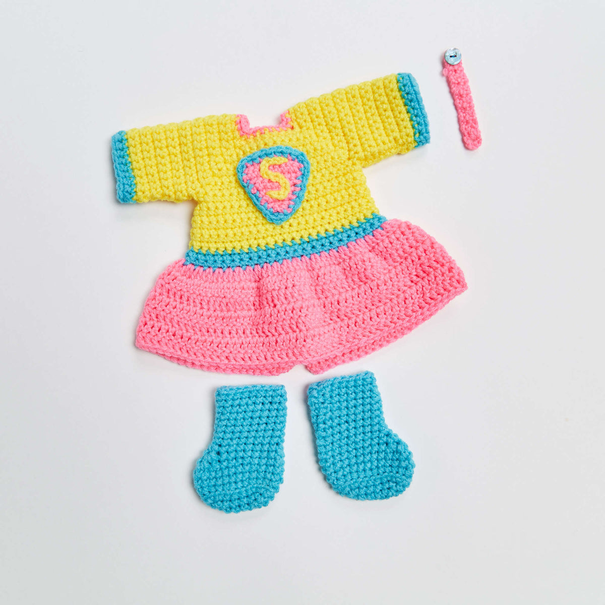 Crochet Costume made in Red Heart Super Saver Yarn