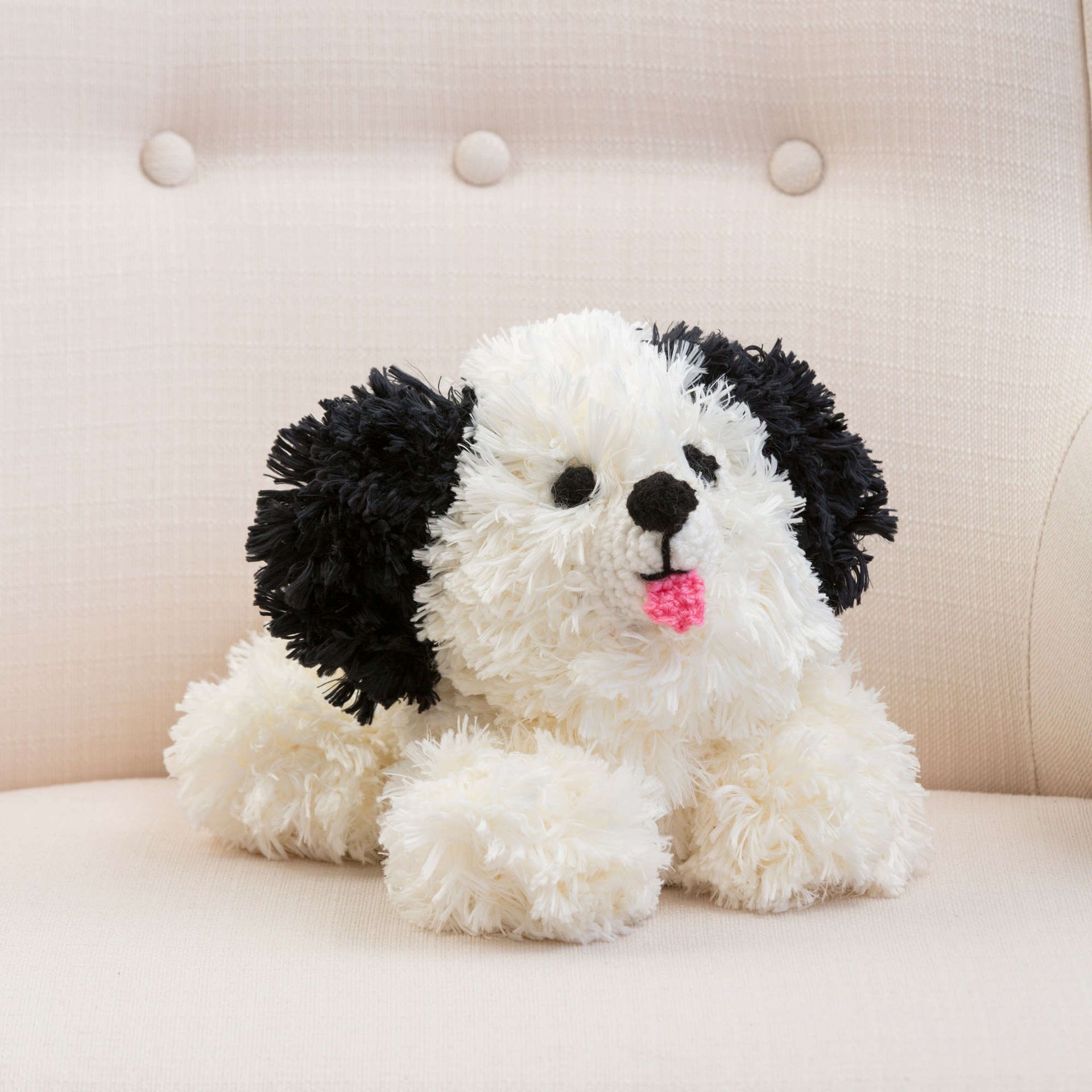 Love Puppy Stuffed Animal Crochet Kit-STP-204