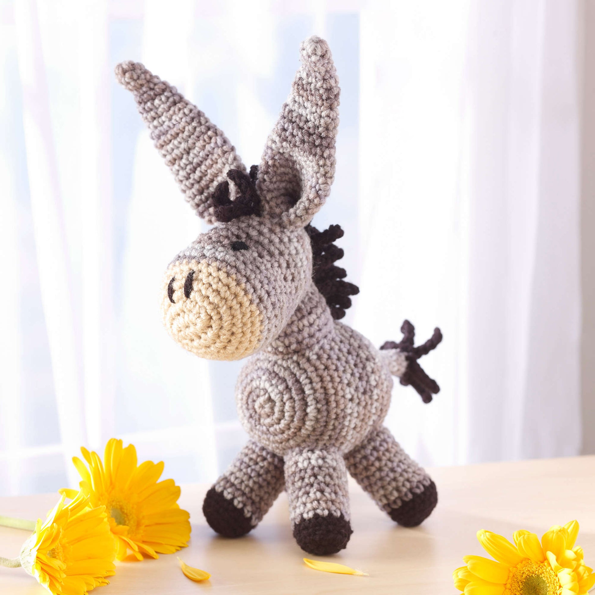 Free Easy Red Heart Dearest Donkey Crochet Pattern | Yarnspirations free-easy-red-heart-dearest-donkey-crochet-pattern-yarnspirations