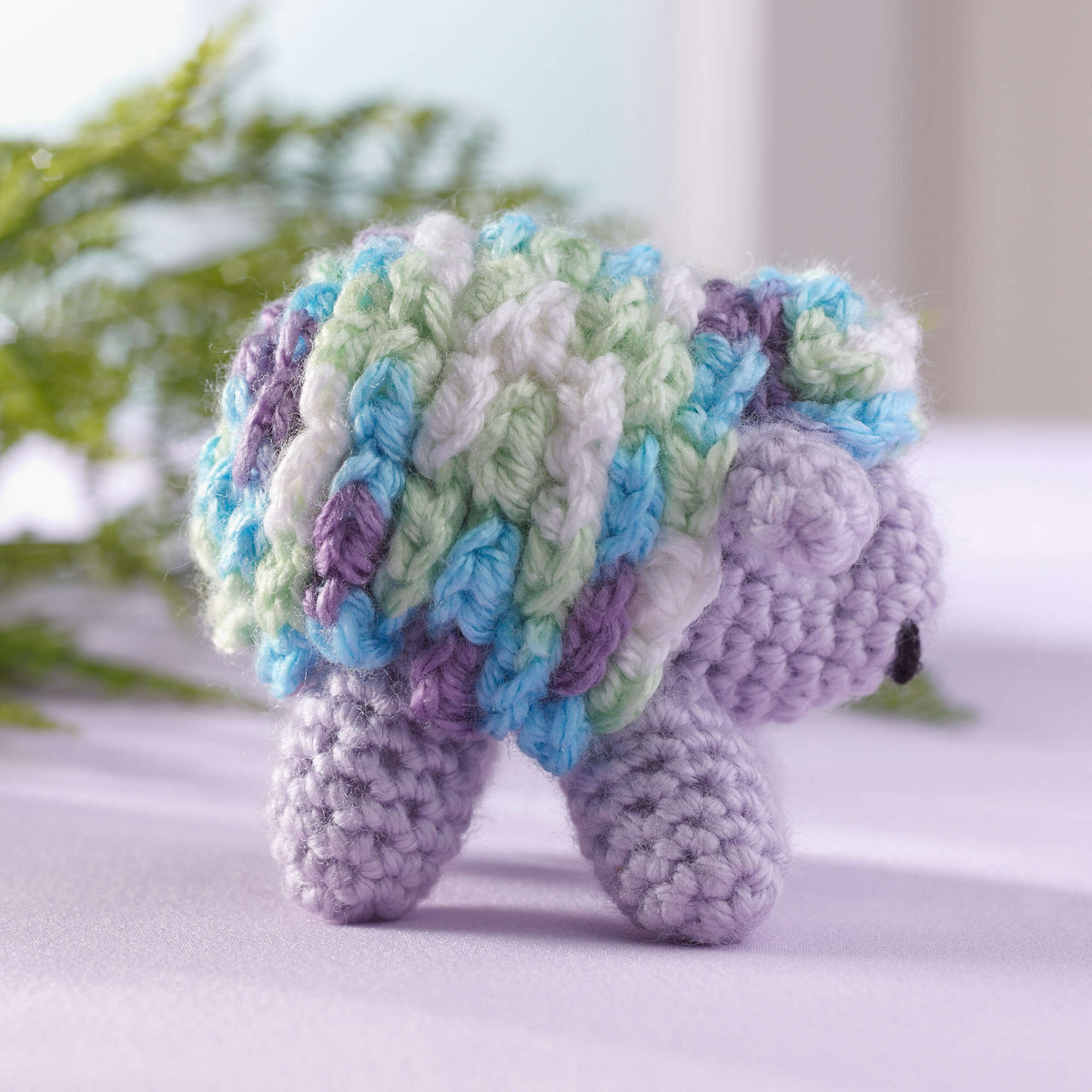 Crochet Toy made in Red Heart Soft Baby Steps Yarn