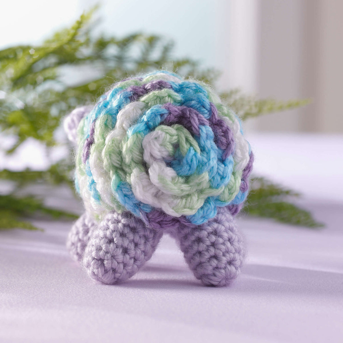 Crochet Toy made in Red Heart Soft Baby Steps Yarn