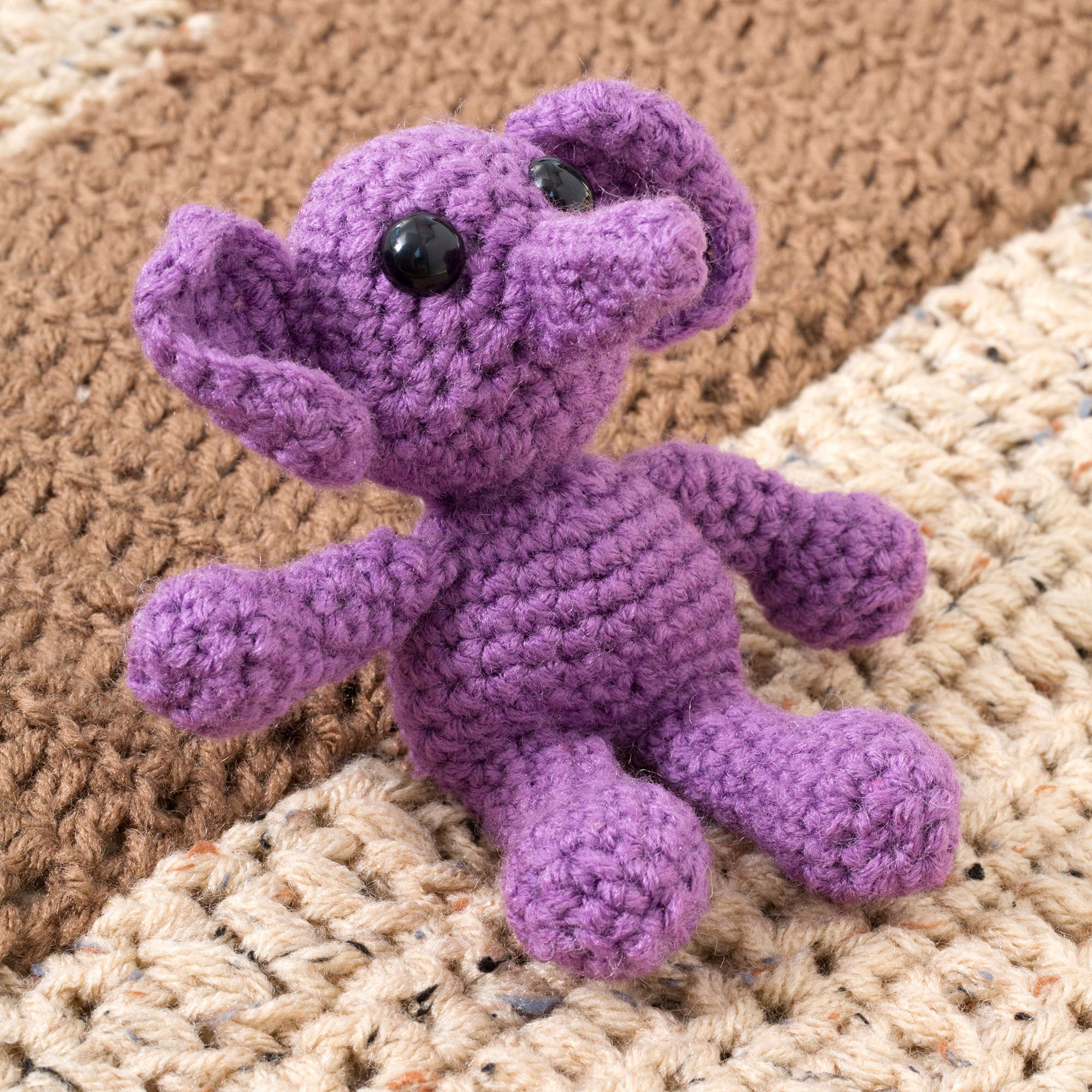 Free Easy Red Heart Elenora Elephant Crochet Pattern Yarnspirations