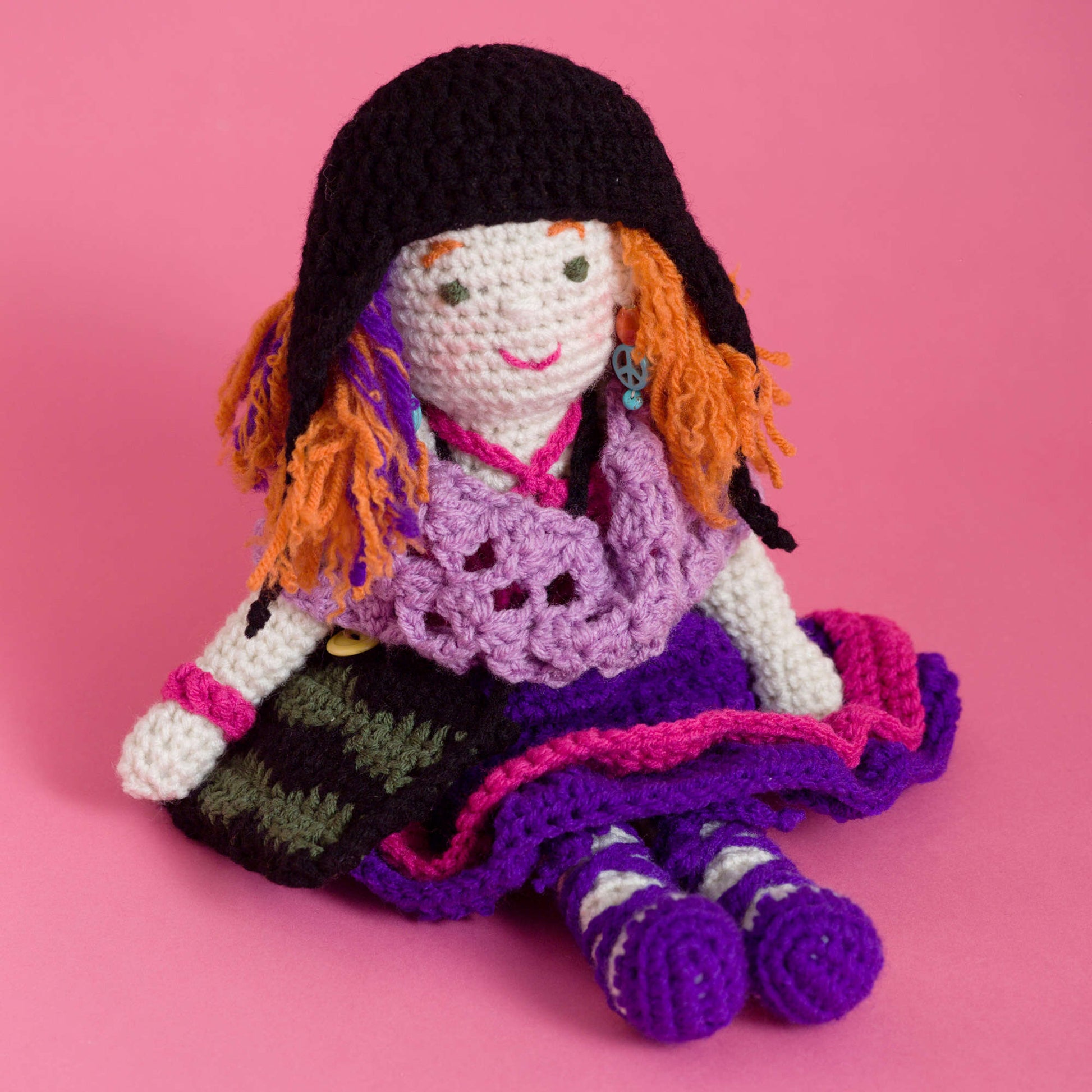 Free Red Heart Artistic Annie Doll Pattern