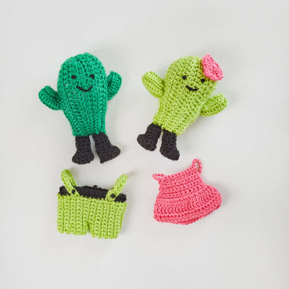 Red Heart Agave and Aloe Crochet Cactus Crochet Toy made in Red Heart Amigurumi Yarn