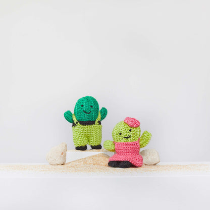 Red Heart Agave and Aloe Crochet Cactus Crochet Toy made in Red Heart Amigurumi Yarn