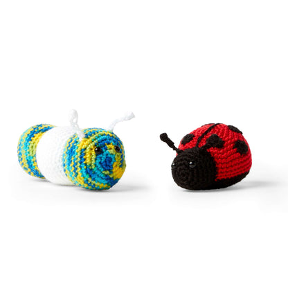 Red Heart Crochet Ladybug/ Caterpillar Single Size