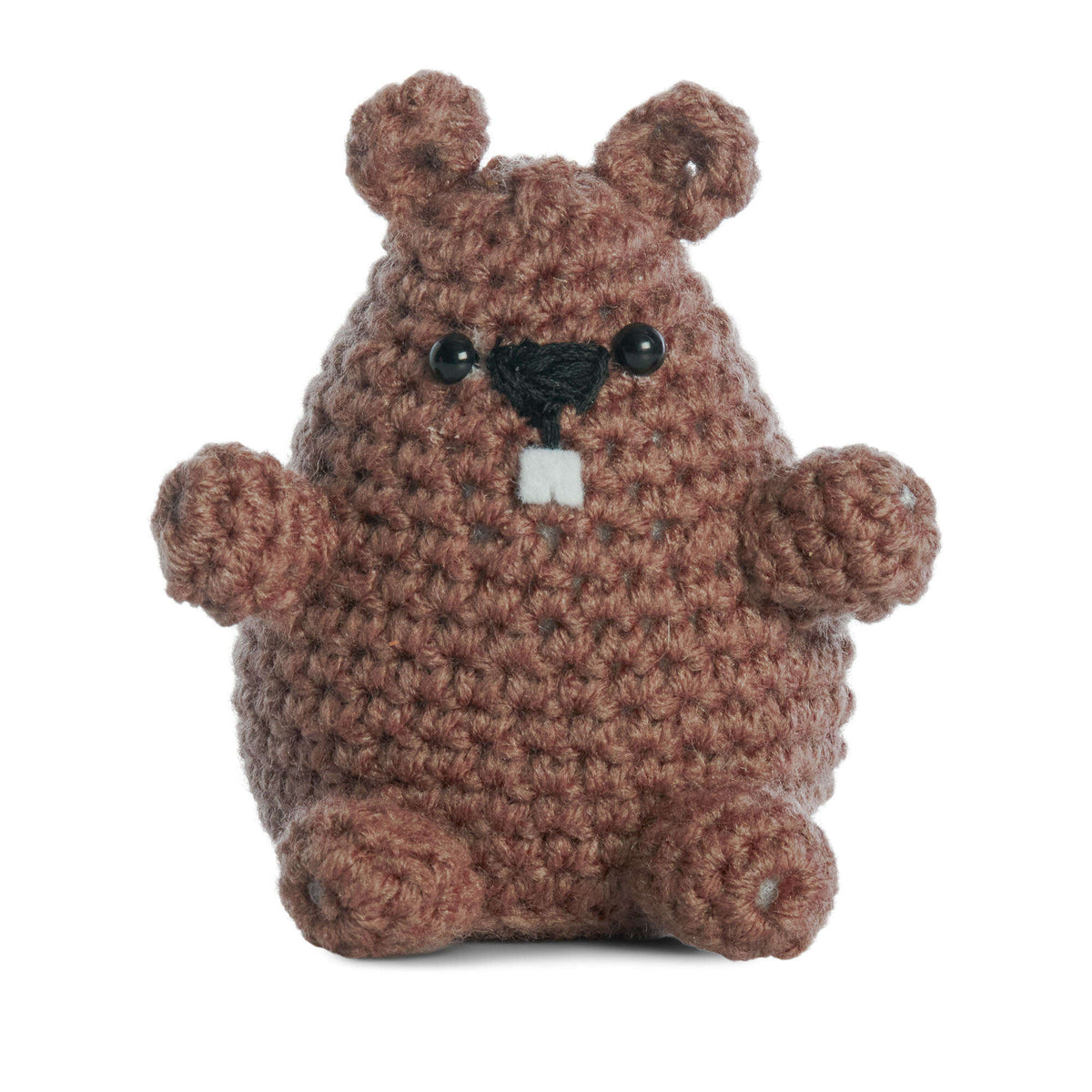 Crochet Hog made in Red Heart Yarn