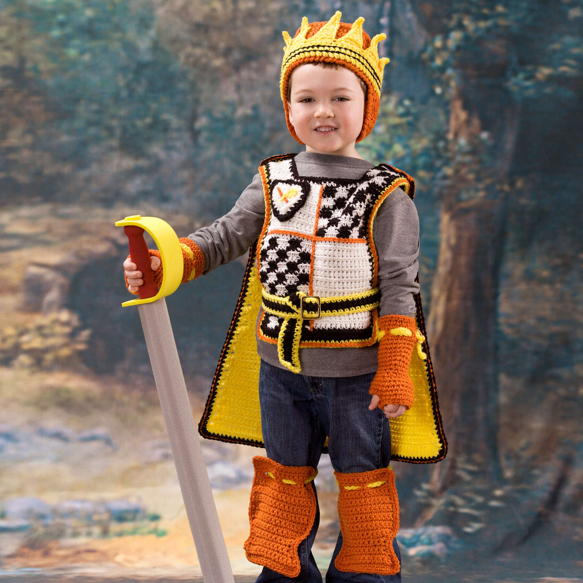 Crochet Costume made in Red Heart Yarn