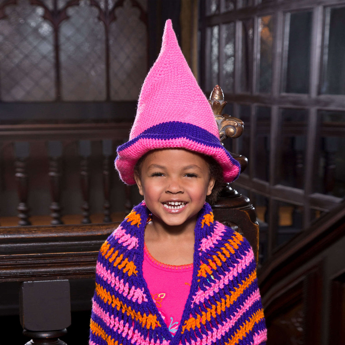 Crochet Shawl made in Red Heart Yarn