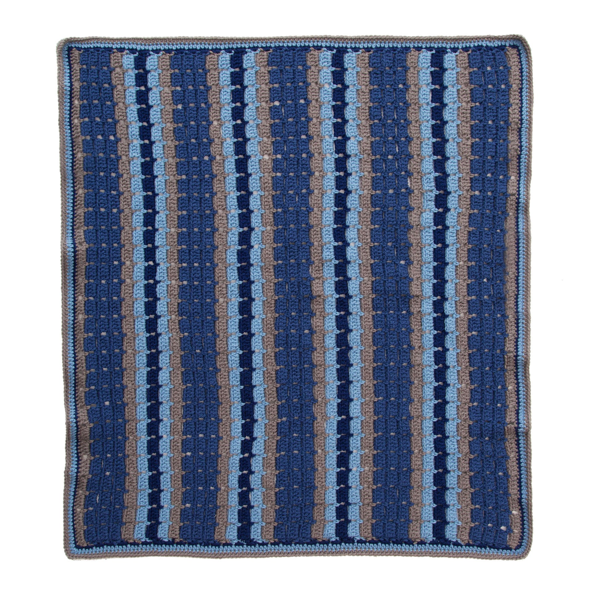 Free Red Heart Tag-A-Long Crochet Blanket & Hat Pattern