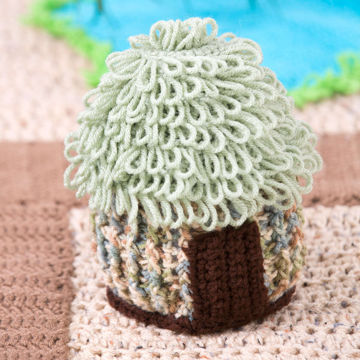 Crochet Set made in Red Heart Super Saver Yarn