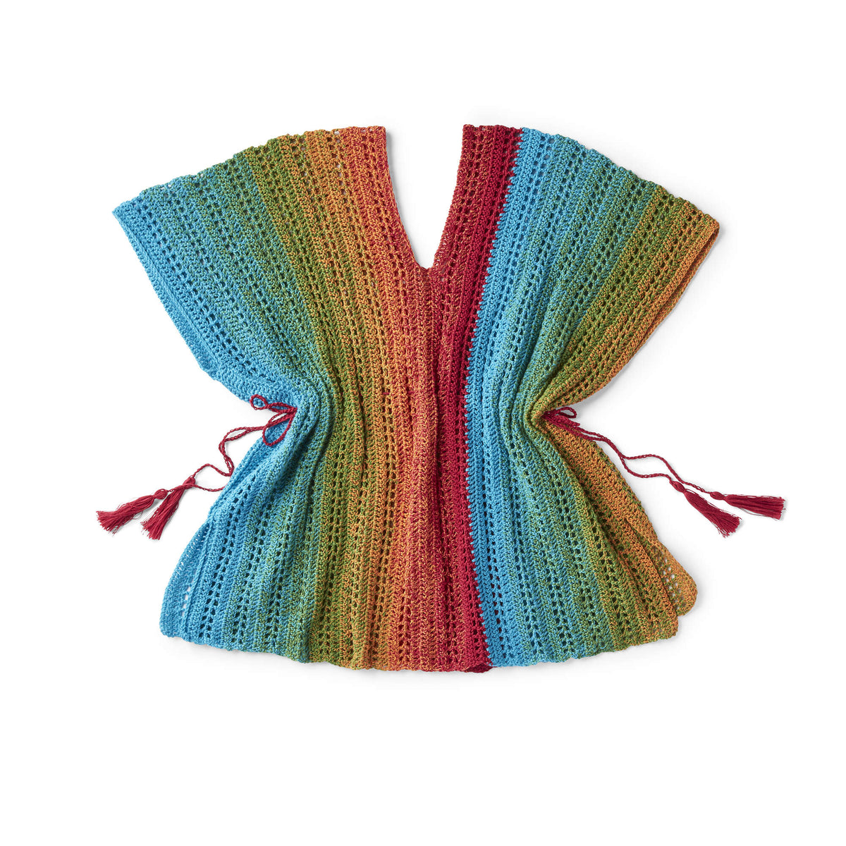 Crochet Cover Up made in Red Heart Yarn