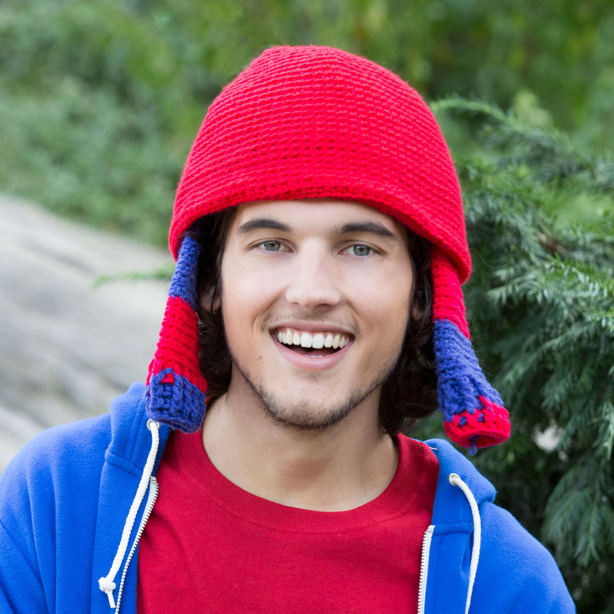 Crochet Hat made in Red Heart Soft Yarn