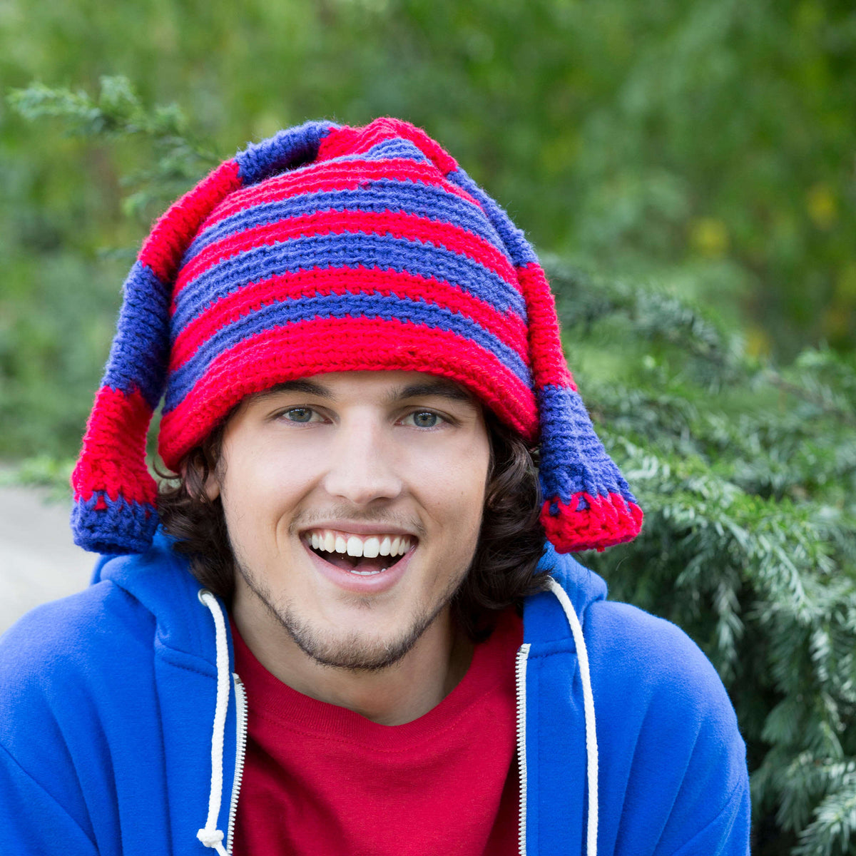 Crochet Hat made in Red Heart Soft Yarn