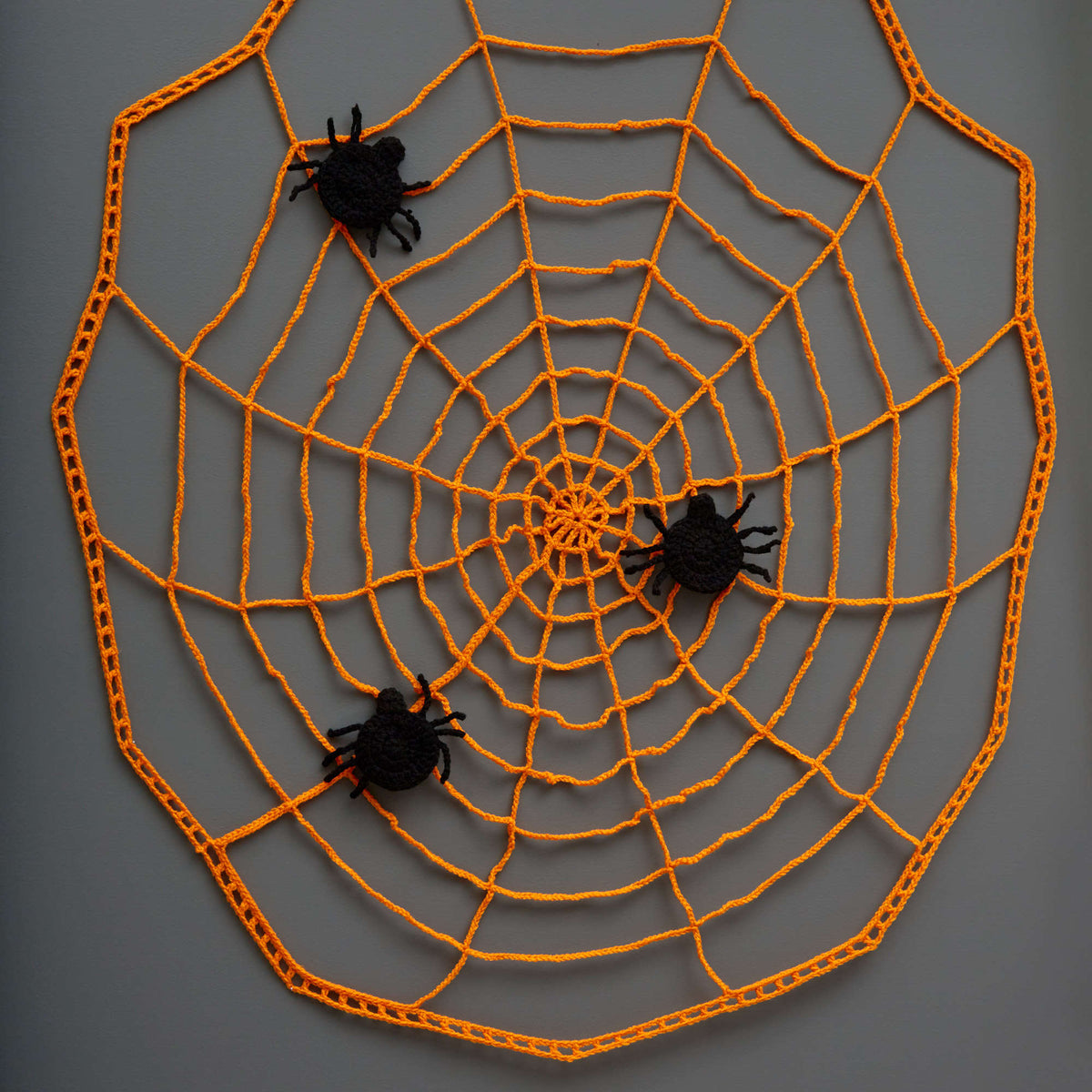 Crochet Holiday Décor made in Red Heart Super Saver Yarn