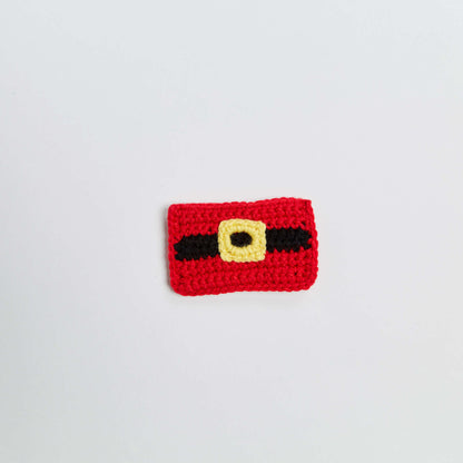Red Heart Crochet Santa Gift Card Holder Crochet Holder made in Red Heart With Love Yarn