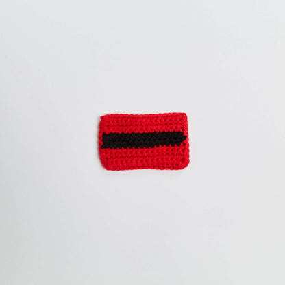 Red Heart Crochet Santa Gift Card Holder Crochet Holder made in Red Heart With Love Yarn