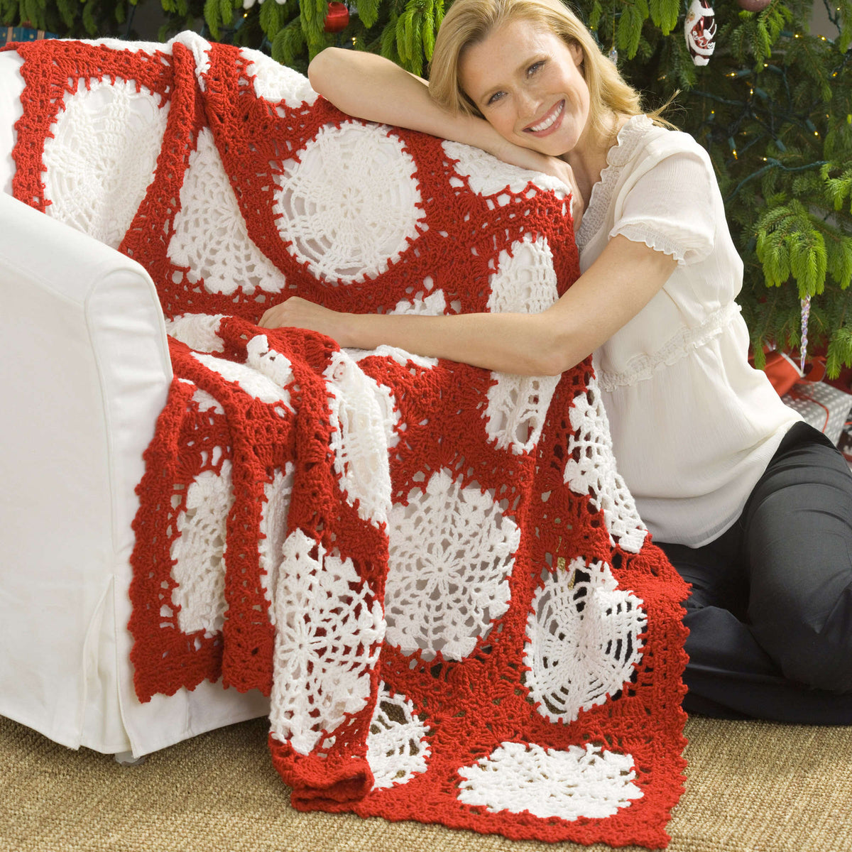Crochet Blanket made in Red Heart Super Saver yarn