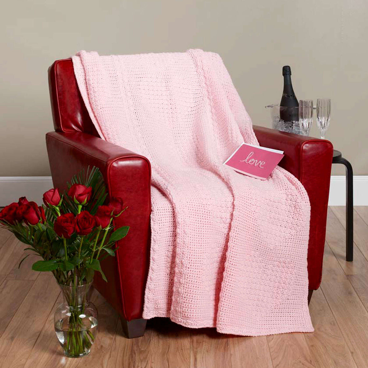 Crochet Afghan made in Red Heart Super Saver Yarn