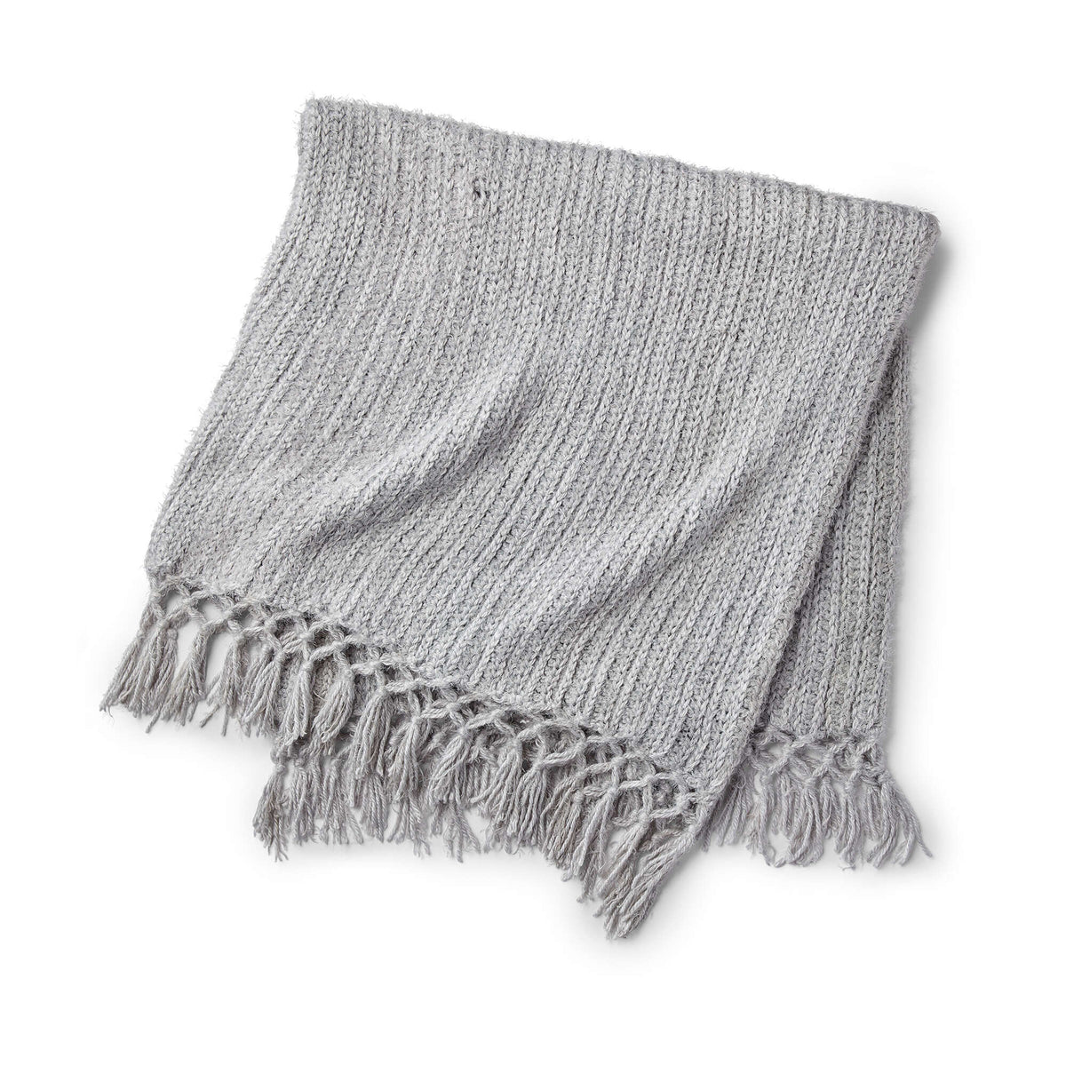 Crochet Throw made in Red Heart Hygge Yarn