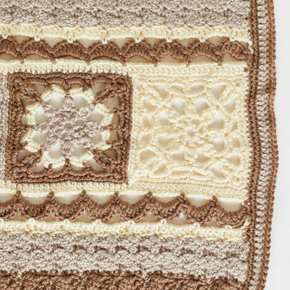 Red Heart Motif Sampler Crochet Throw Crochet SamplerThrow made in Red Heart Soft Essentials Yarn