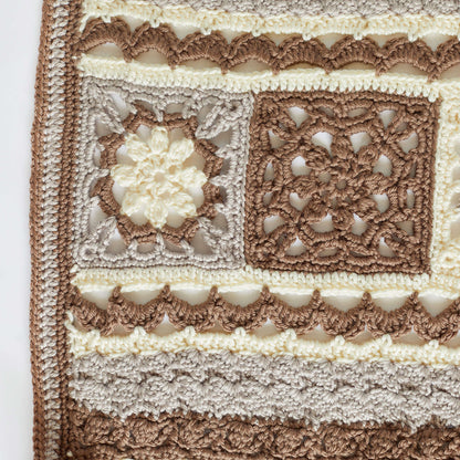 Red Heart Motif Sampler Crochet Throw Crochet SamplerThrow made in Red Heart Soft Essentials Yarn