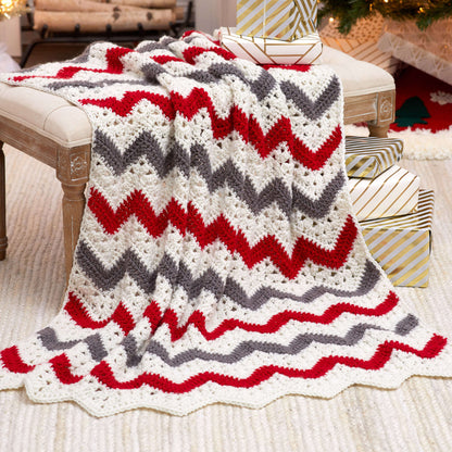 Red Heart Holiday Ripple Throw ( designer dispute, pattern taken down as per ally's note ) Crochet Red Heart Holiday Ripple Throw ( designer dispute, pattern taken down as per ally's note ) Crochet