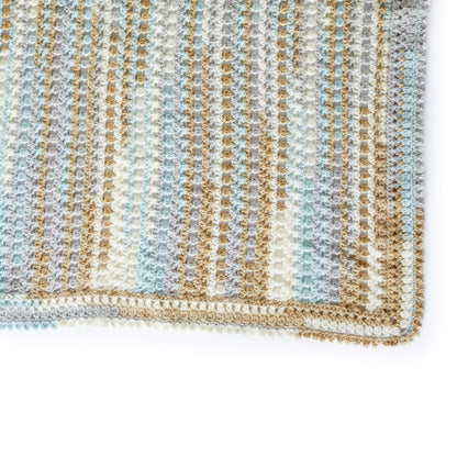 Red Heart Crochet Summer Breeze Throw Crochet Throw made in Red Heart Dreamy Stripes Yarn