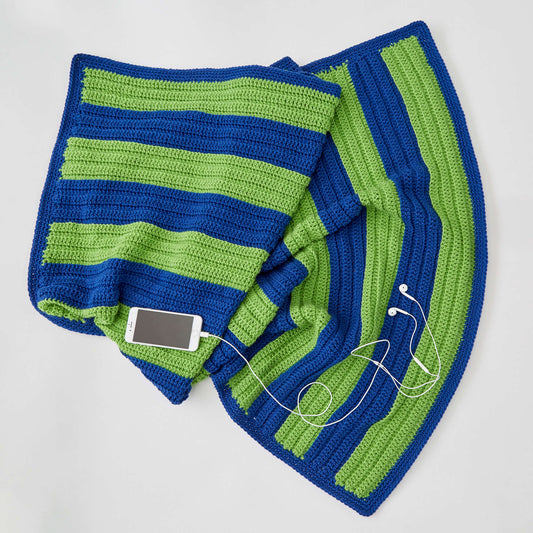 Crochet Throw made in Red Heart Super Saver Jumbo Yarn