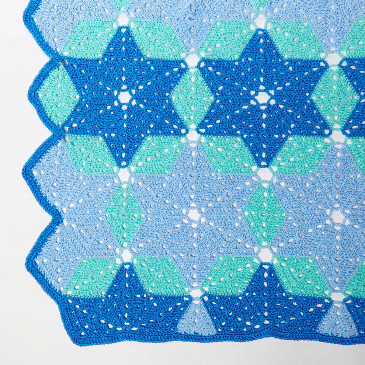 Crochet Throw made in Red Heart Super Saver Yarn