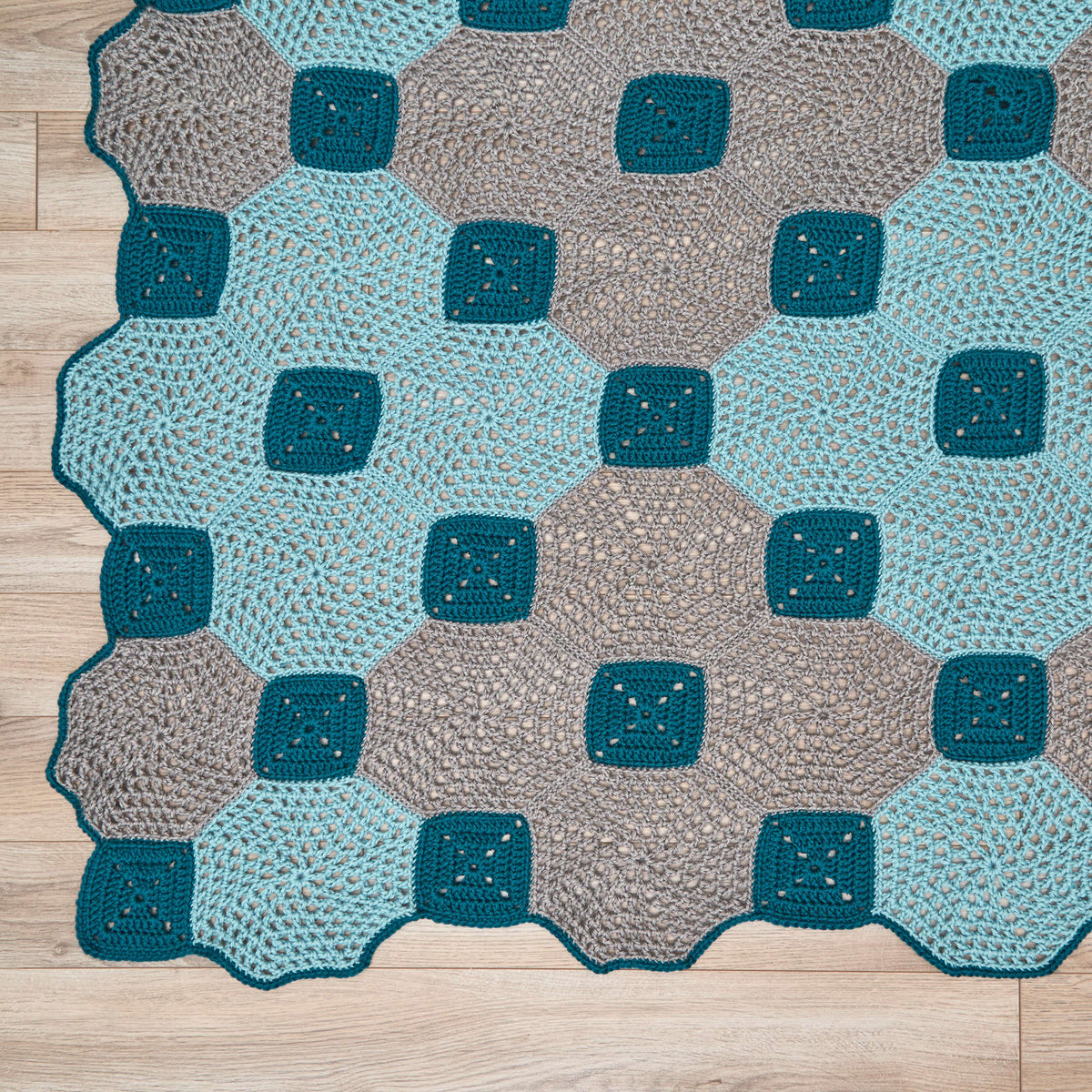 Crochet Throw made in Red Heart Soft Yarn