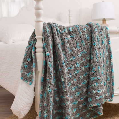 Red Heart Crochet Out-of-the-Box Throw Crochet Throw made in Red Heart Super Saver Jumbo Yarn