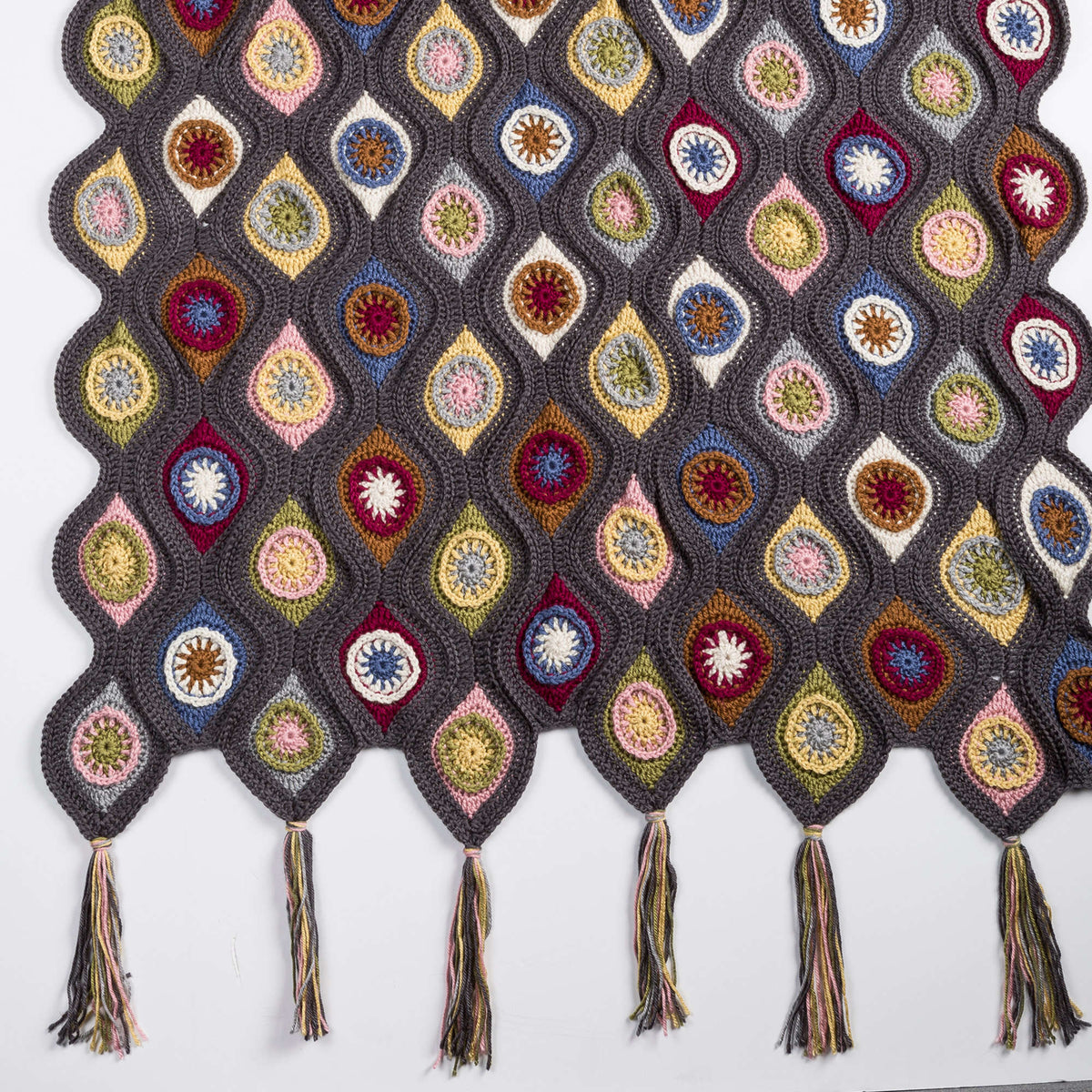 Crochet Throw made in Red Heart Soft Yarn