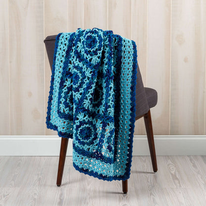 Red Heart Crochet Blue Skies Throw Red Heart Crochet Blue Skies Throw
