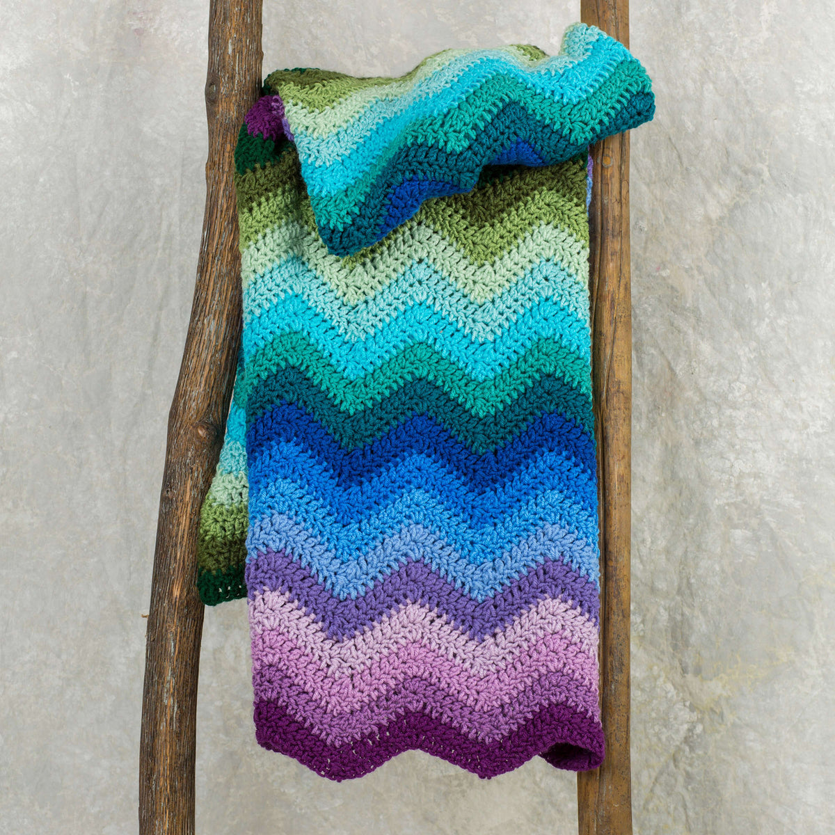 Crochet Throw made in Red Heart Super Saver Yarn