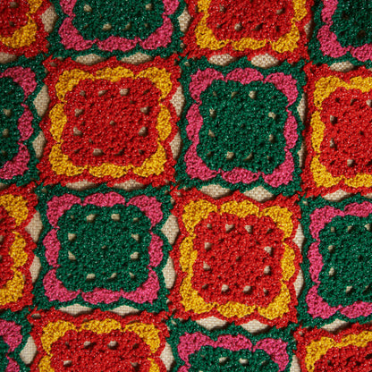 Red Heart Crochet Fun for the Holidays Throw Crochet Throw made in Red Heart Celebration Yarn