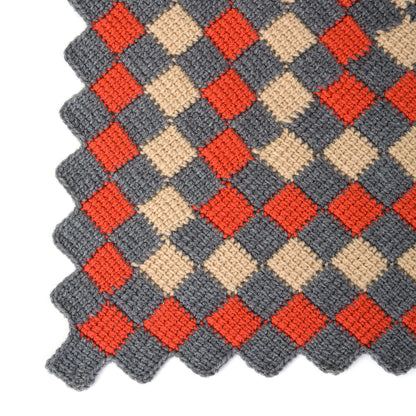 Red Heart Crochet Trip Around the World Throw Crochet Throw made in Red Heart Super Saver Yarn