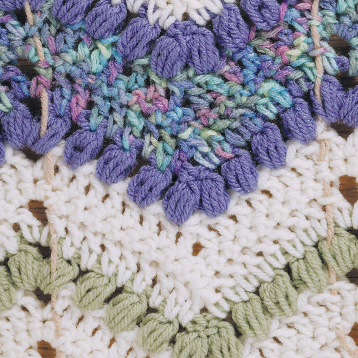 Crochet Afghan made in Red Heart Super Saver Yarn